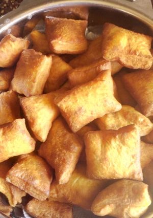 A picture of Coconut mandazi.