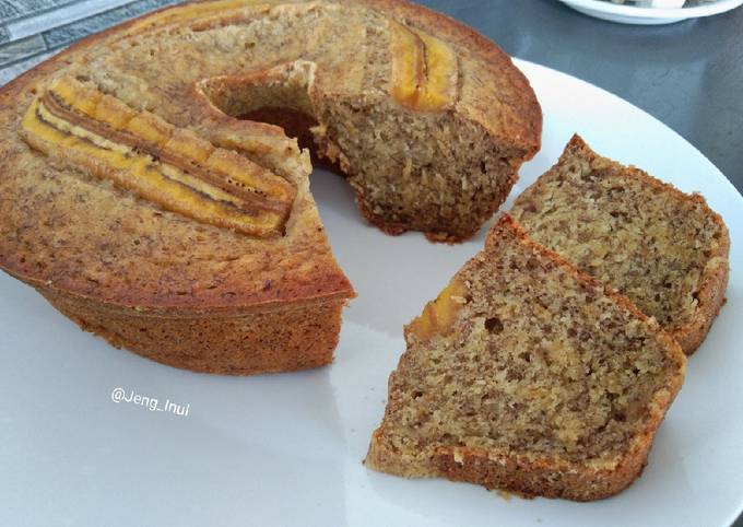 Resep Bolu pisang 1 telur, Enak