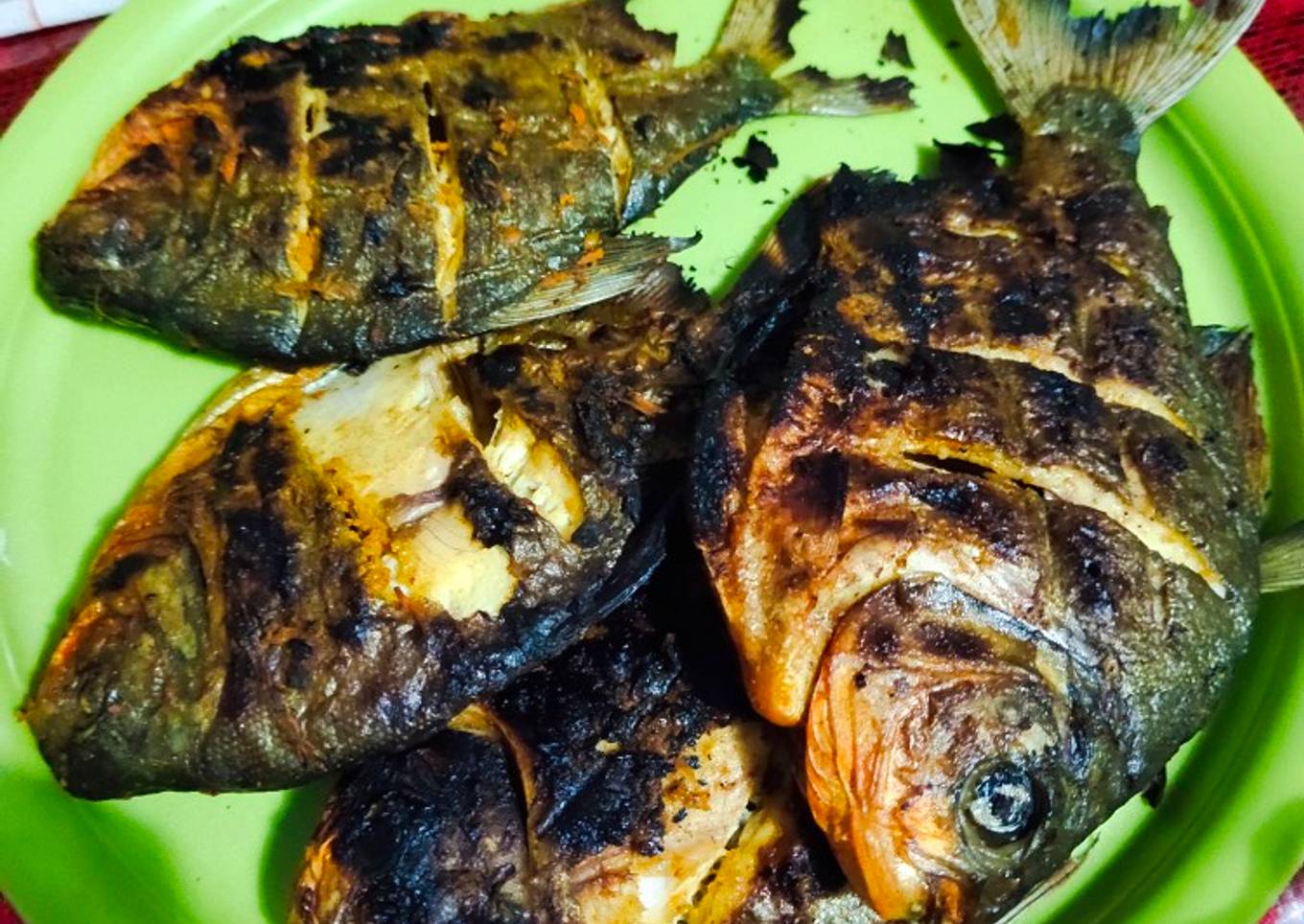 Ikan Bawal / Nila Bakar Home made super simple