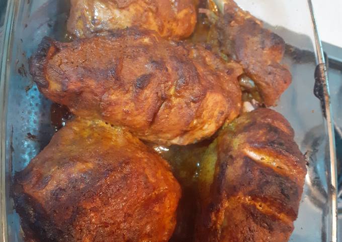 Steamed roast Chicken