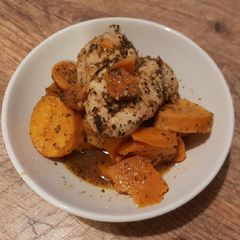 A picture of Slow Cooker Sweet Chicken.