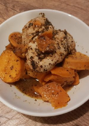 A picture of Slow Cooker Sweet Chicken.