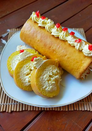 Foto resep Bolu Gulung Keju