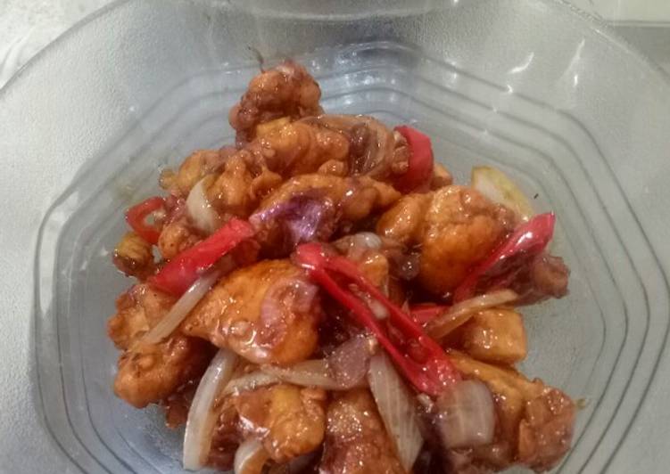 Bagaimana meracik Ayam Goreng Saus Tiram Anti Gagal