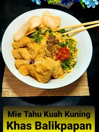 Langkah Gampang Membuat Resep Mie Tahu Kuah Kuning Khas Balikpapan yang Lezat Anti Ribet, Bisa Manjain Lidah