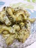Deep-Fried Bitter Melon Seasoned with Garlic & Cheese