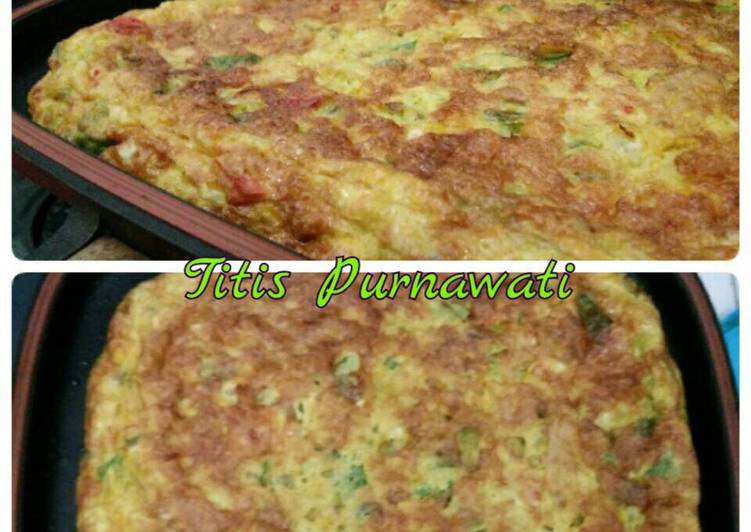 Dadar tahu telur Happy call