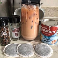 A picture of Thai Iced Tea.