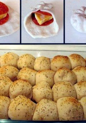 A picture of Pizza Rolls.