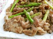 A picture of asparagus sauce