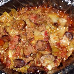 A picture of Deconstructed Cabbage Rolls (or Cabbage Stew).