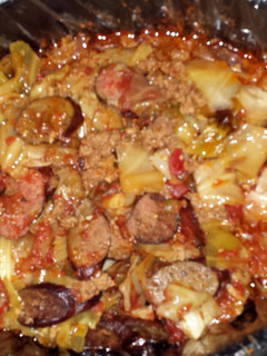 A picture of Deconstructed Cabbage Rolls (or Cabbage Stew).