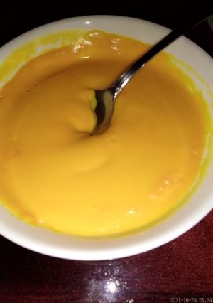 Una foto de Crema de zanahorias con buen sabor