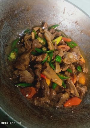 Foto resep Tumis Daging Cabe Ijo