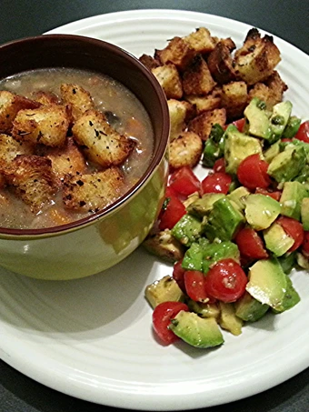 Easy Way Prepare Recipe Homemade Seasoned Croutons for Soup &amp; Salad that is Awesome, Really Delicious}