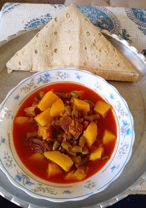 عکسی از دستور 🍲🫛خوراک لوبیا سبز🫛🍲