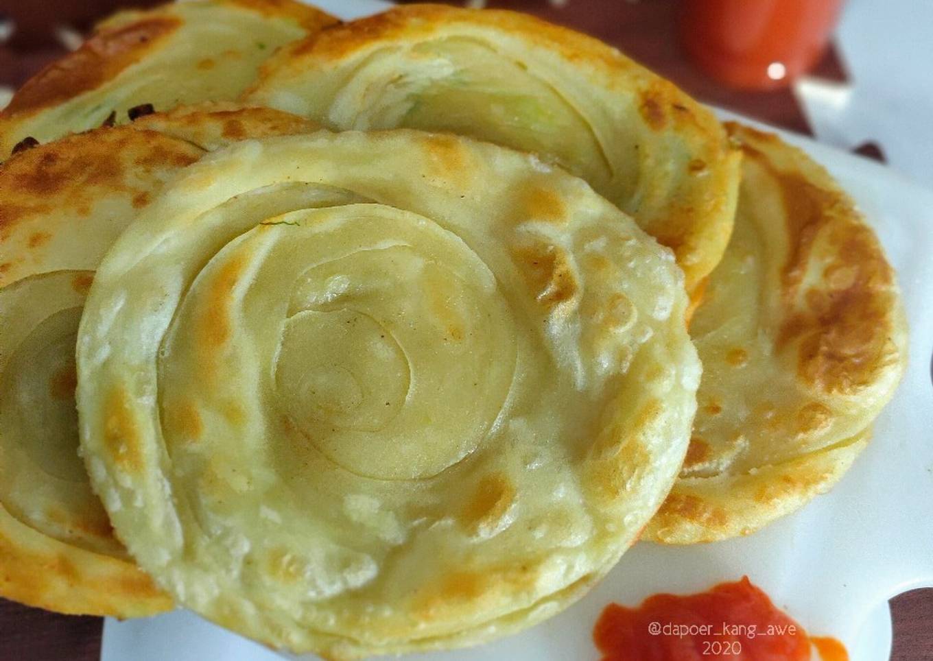 Roti Maryam gurih eggles