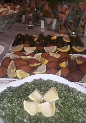 صورة لوصفة كبة البرغل