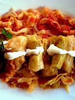 Szabolcsi töltött káposzta recept fotója