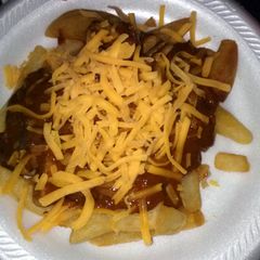 A picture of Midnite snak #3---Chili Cheeze Fries.