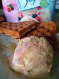 High fiber wheat muesli waffle