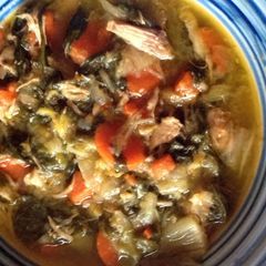 A picture of Chicken Tinola.