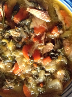 A picture of Chicken Tinola.
