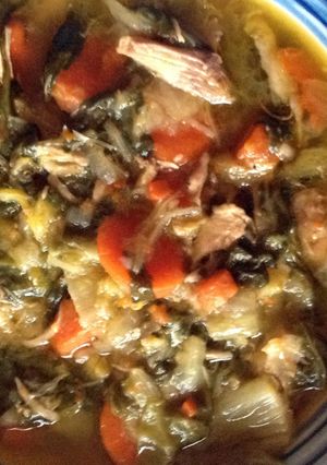 A picture of Chicken Tinola.