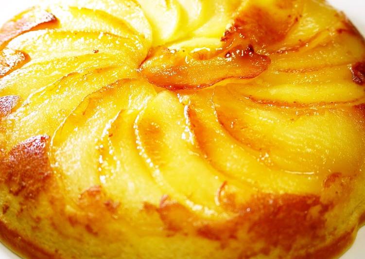Recipe of Speedy Apple Cheesecake in a Frying Pan