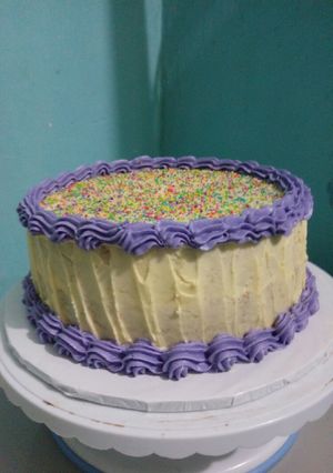 A picture of Vanila cake.