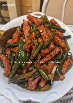 Foto resep Tumis Tempe Kacang Panjang