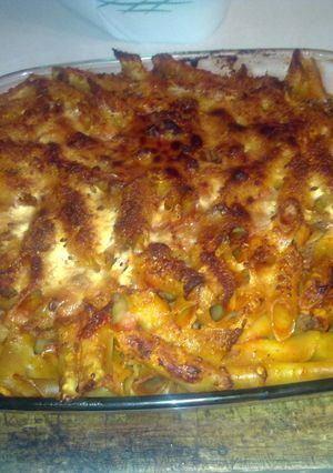 A picture of Baked Pasta Maltese Style (Mqarun il-Forn).