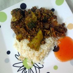 A picture of Ground Beef and Broccoli.