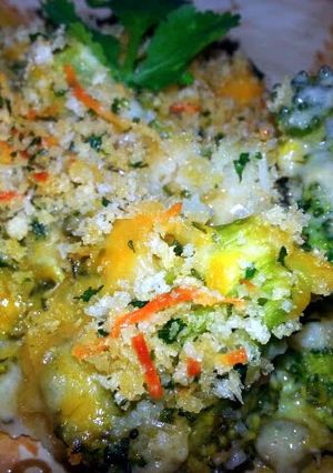 A picture of Ray's Broccoli Gratin.