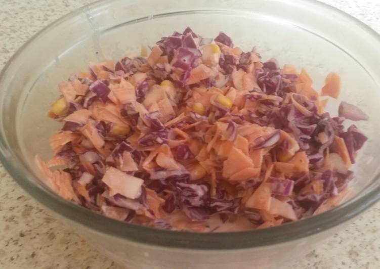Easiest Way to Make Super Quick Homemade COLESLAW