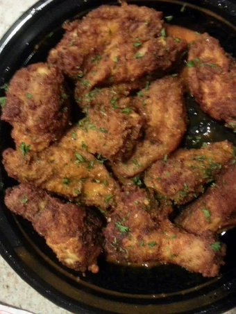 Easy Way Prepare crispy buffalo chicken wings the So Delicious You can take Joss in your mouth
