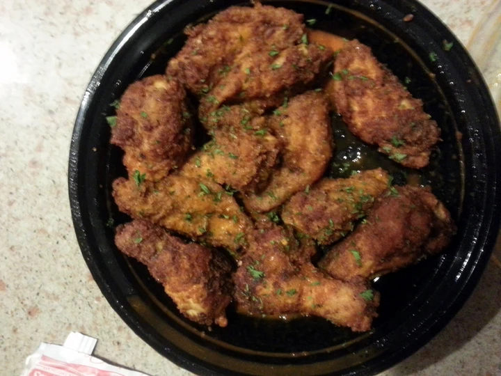 Easy Steps to Make Recipe crispy buffalo chicken wings that is So Delicious, So Delicious}