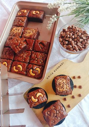 Foto resep Brownies Shiny Crust