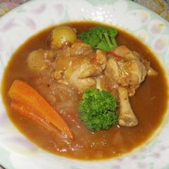 A picture of Our Family's Soup Curry.