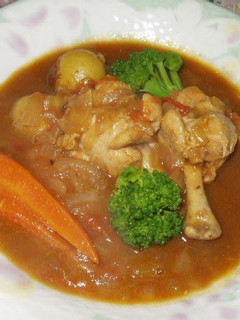 A picture of Our Family's Soup Curry.