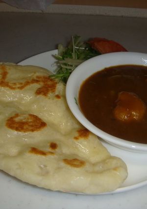 A picture of My Family's Favourite Naan.