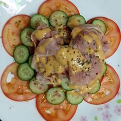 A picture of Ham Salad / Ham Sandwich.