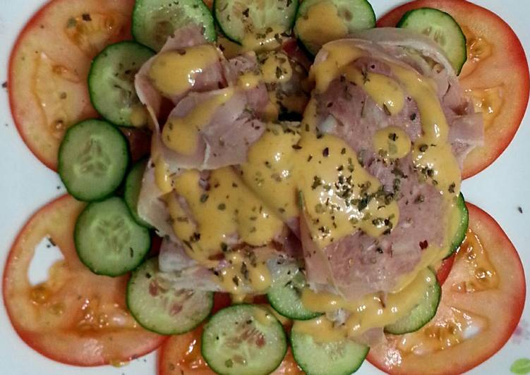 Easiest Way to Make Homemade Ham Salad / Ham Sandwich