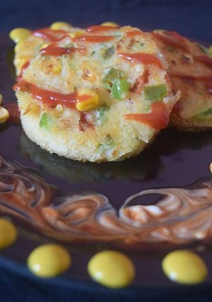 A picture of Corn Bread Pizza.