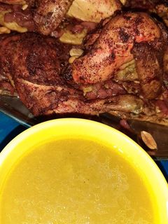 صورة لوصفة مسخن وشوربة فريكه