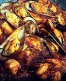 Seafood with Oyster Sauce
