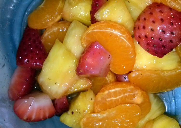 Step-by-Step Guide to Cook Super Quick Early Morning Fruit Salad