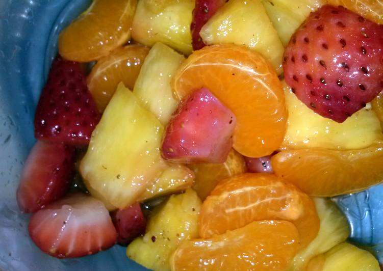 Simple Way to Make Any-night-of-the-week Early Morning Fruit Salad