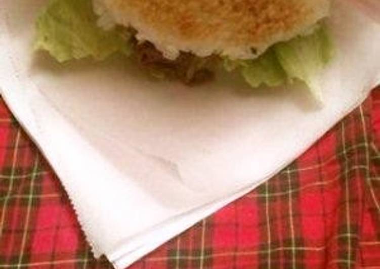 Recipe of Perfect A Rice Burger You Can Easily Make at Home