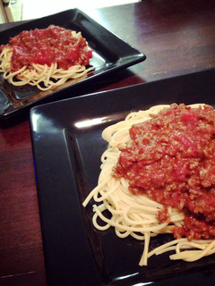 A picture of Spaghetti & Meat Sauce.